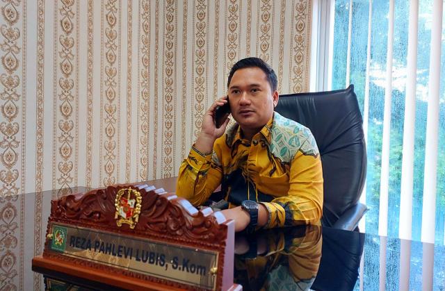 Anggota DPRD Medan Reza Pahlevi Lubis