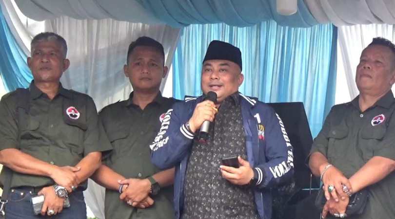 Ketua Tim Advokasi Hukum Pasti Bobby Sumut, Dr Muhammad Sa’i Rangkuti SH MH dan jajaran PASTI Bobby