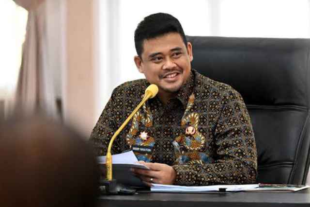 Gubernur Sumut Bobby Nasution.
